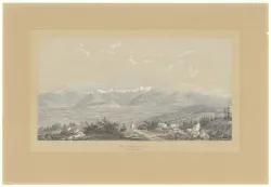 vue de la vallée de l'Arve depuis le Salève