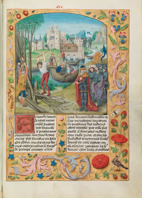 Quinte-Curce. Le livre des faits du grand Alexandre, vers 1475. 
