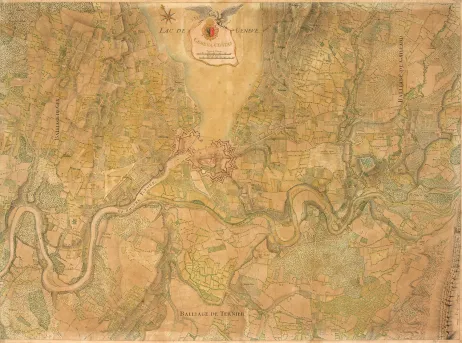 Carte de Genève et des environs (Geneva Civitas)