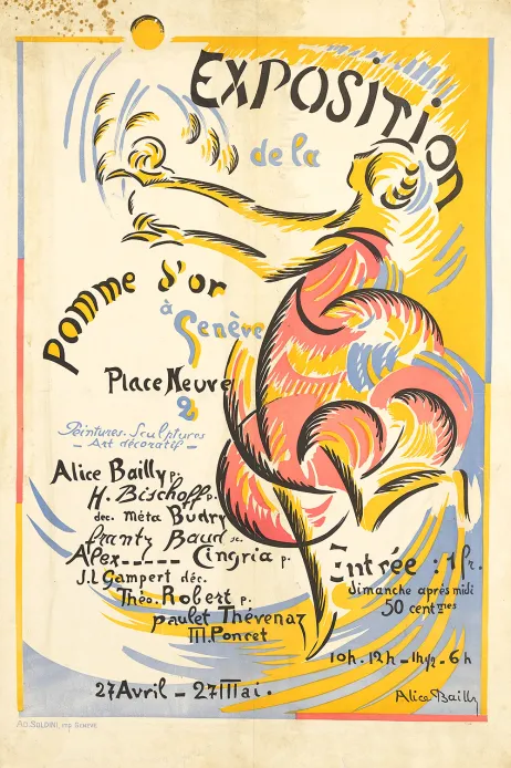 Alice Bailly (1872-1938), Exposition de la Pomme d'or 27 avril - 27 mai Genève