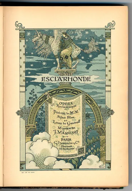 Esclarmonde: opéra romanesque de Jules Massenet
