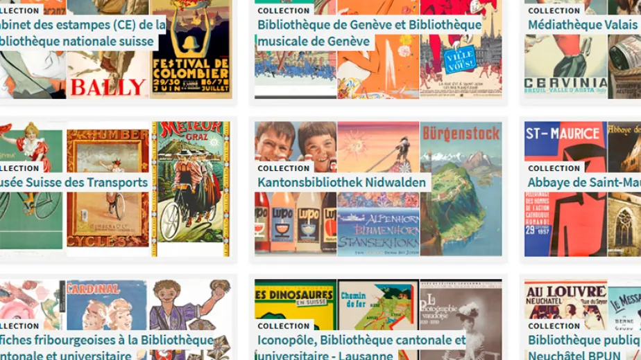 Catalogue collectif suisse des affiches (CCSA)