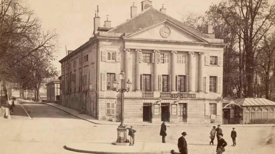 Genève, place de Neuve: théâtre des Bastions